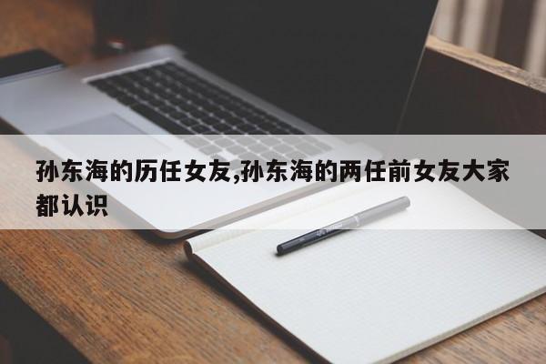 孙东海的历任女友,孙东海的两任前女友大家都认识