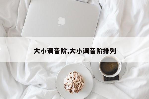 大小调音阶,大小调音阶排列