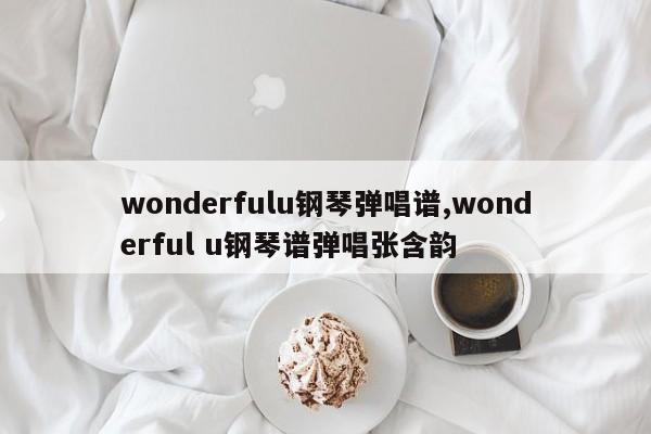 wonderfulu钢琴弹唱谱,wonderful u钢琴谱弹唱张含韵